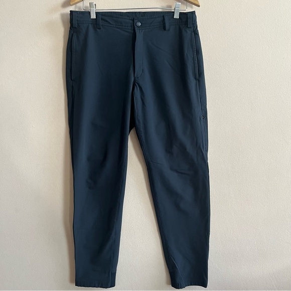 Mack Weldon Radius Pant Jogger Gray Asphalt Stretch Athletic Work Performance M - Picture 1 of 15